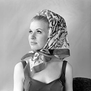 Clothing: Fashion: Headscarf. 1966 B1921-005