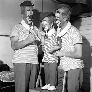 Clowns. August 1952 C4023-001