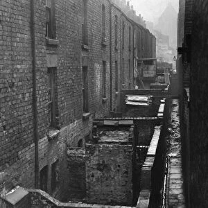 Back of Conway Street, off Great Homer Street, Everton, Liverpool, 5th December 1961