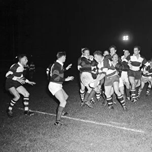 Coventry 16-5 Aberavon, Rugby Union match, Monday 24th September 1962