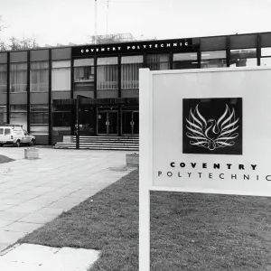 Coventry Polytechnic Building, 1st April 1989