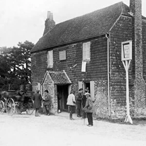 The cradle of cricket, The famous Bat and Ball Inn in Hyden Farm Lane, Clanfield