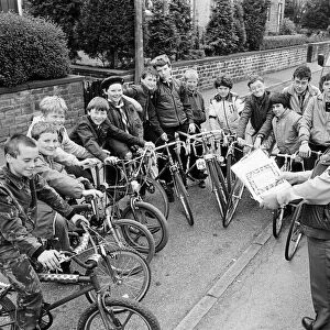 A cycle list for the cyclist as Assistant District Commissioner (Scouts