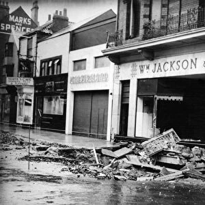 Damage to bakers WM Jackson and Son Limited in Bridlington 20th August 1940