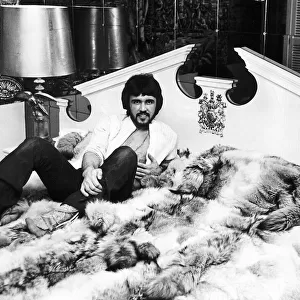 Dave Clark of the Dave Clark Five Pop Group in his Pent House in Curzon Street Mayfair