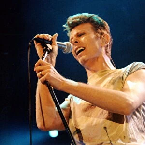 David Bowie, singer playing Cardiff - Copyright - Western Mail and Echo Ltd
