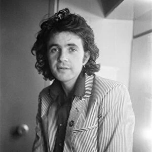 David Essex, singer relaxes before concert at The Hexagon Theatre, Reading, Berkshire