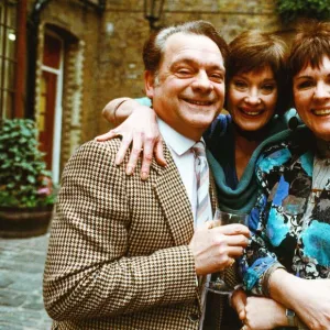 David Jason, Nicola Paggett and Gwen Taylor in comedy series A Bit of a Do