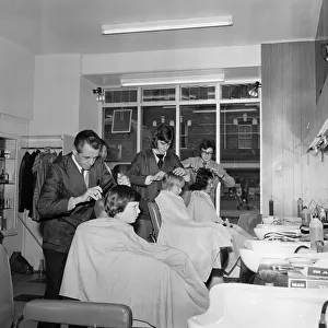 Dell and Depson Hairdressers, Middlesbrough, Circa 1971