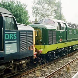 The Deltic Alycidon, D9009 (55 009), Class 55, purchased by the Deltic Preservation