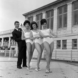 Delyse Humpries (22), a typist from Sheffield won the 5th heat of the Blackpool bathing