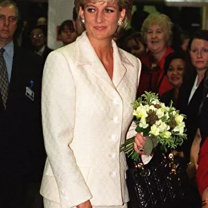 Diana, Princess of Wales, at the National Hospital for Neurology