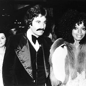 Diana Ross and husband Bob Ellis