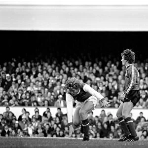 Division 1 football. Arsenal 2 v. Sunderland 2. October 1980 LF04-44-106