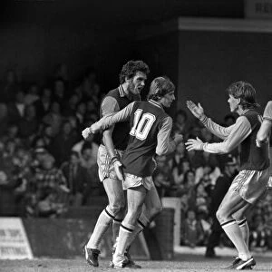 Division 1 football. Birmingham City 1 v. Aston Villa 2. October 1980 LF04-45-037