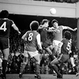 Division One Football 1980 / 81 Season. Arsenal v Everton, Highbury