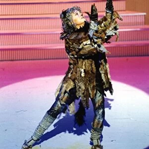 Elaine Paige Actress and Singer in Royal Variety Performance of "Cats"