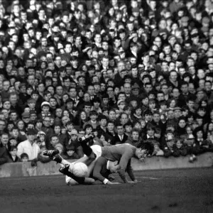 English FA Cup match at Portman Road Ipswich Town 0 v Manchester United 1