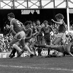English League Division One match at Goodison Park. Everton 2 v Middlesbrough 0