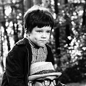 Eric Morecambe actor comedian with child actor Tyler Butterworth in the film "