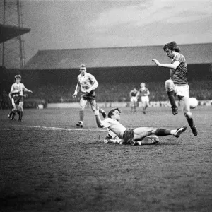 European Cup Semi Final First Leg match at the City Ground