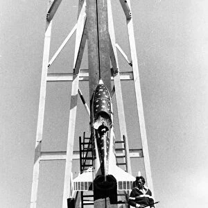 Evel Knievel American stuntman daredevil 1974