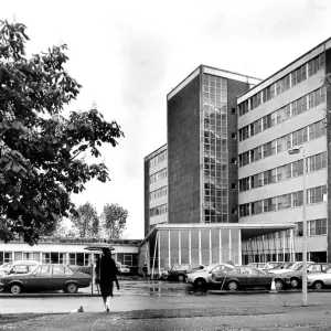 The exterior view of the Maternity unit at Walsgrave hospital, Coventry