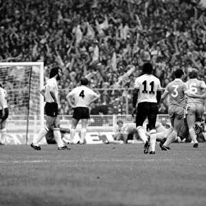 F. A. Cup Final. Manchester City 1 v. Tottenham Hotspur 1. May 1981 MF02-30-037