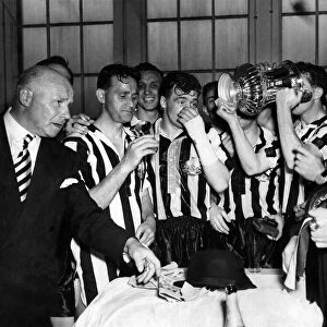 FA Cup Final 1955 - Newcastle vs Manchester City Members of the Newcastle F. C