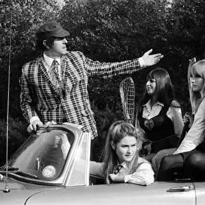 The filming of The Great St Trinians Train Robbery