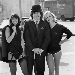 Kevin Keegan with his wife Jean and daughters Laura Jane