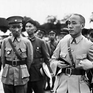 General Chiang Kai Shek, Commander in chief of Nanking Government Forces