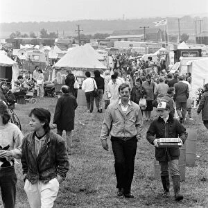 General scenes at Honley Show, West Yorkshire. 11th June 1988
