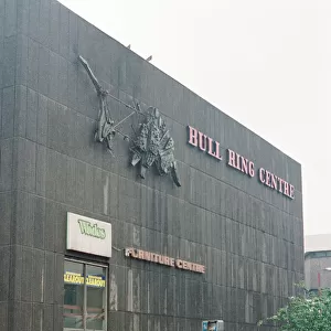 General view of the Bull Ring shopping centre in Birmingham