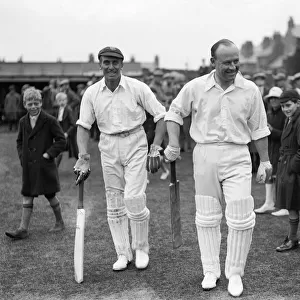 Gentlemen v. Players at Scarborough. A. E. R Gilligan and A. W Carr