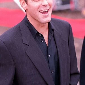 George Clooney at Battersea Power station June 1997 he is in London for the film