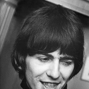 George Harrison pictured in Liverpool in December 1965. The Beatles