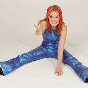 Geri Hailliwell, (famously known as Ginger Spice) pictured here in a photo shoot for The