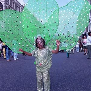 Girl at Notting Hill carnival