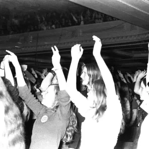 Glam rock band Slade perform in concert at Newcastle City Hall 4 November 1972