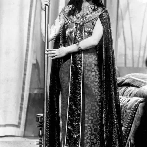 Glenda Jackson stars in Morecambe and Wise television programme as Cleopatra on BBC TV