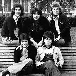 The Glitter Band pop group 1976 Gerry Shepherd