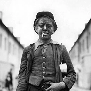 Glyn Hamblyn of Dinas, Rhondda - 14 year old Pit worker. June 1943 P018196
