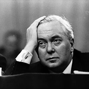 Harold Wilson MP at the Labour Party Conference in Scarborough 1963