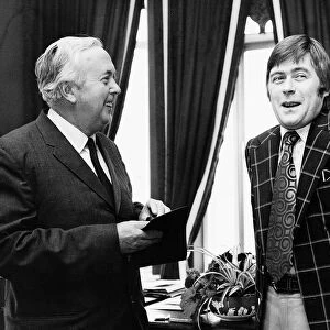 Harold Wilson Former Prime Minister seen here with comedian Mike Yarwood