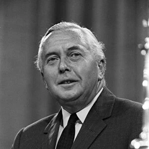 Harold Wilson September 1969 at the TUC conference in Brighton