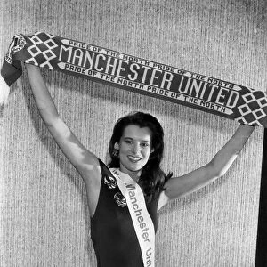 Hayley Worral aged 20 of Warrington, the new Miss Manchester United