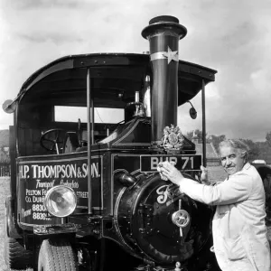 Henry Thompsons Foden Steam Wagon got up a full head of steam at Beamish on 4th