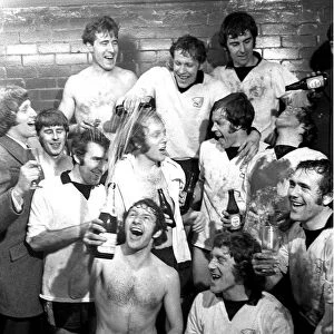 Hereford United v Newcastle United February 1972 The Bulls celebrate their 3rd