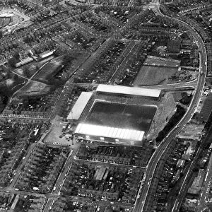 Highfield Road, home to Coventry City Football Club seen here from an aerial view with